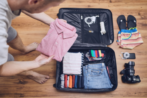 organização e saúde ao viajar 